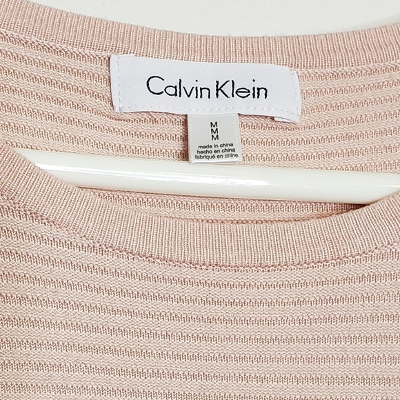 Calvin Klein Bell Sleeve Blouse Top Bohemian Cottagecore Barbiecore Designer - Picture 13 of 15